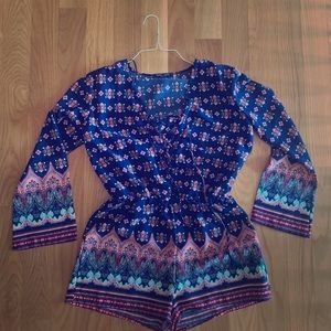 Romeo and Juliet Bohemian Romper
